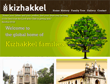 Tablet Screenshot of kizhakkel.com